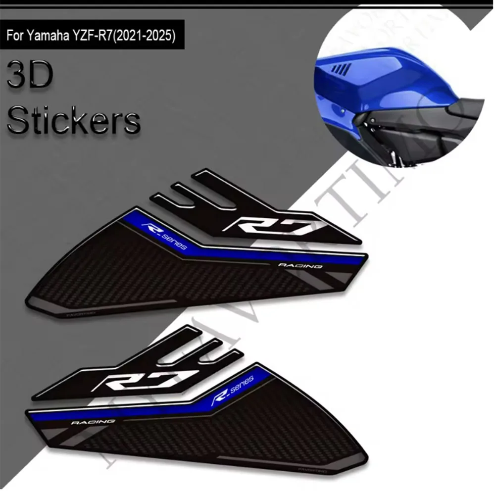 Motorcycle For Yamaha YZF-R7 YZFR7 YZF R7 Tank Pad TankPad Cap Grips Gas Fuel Kit Knee Stickers Decals Protection 2021 - 2025
Motorcycle For Yamaha YZF-R7 YZFR7 YZF R7 Tank Pad TankPad Cap Grips Gas Fuel Kit Knee Stickers Decals Protection 2021 - 2025