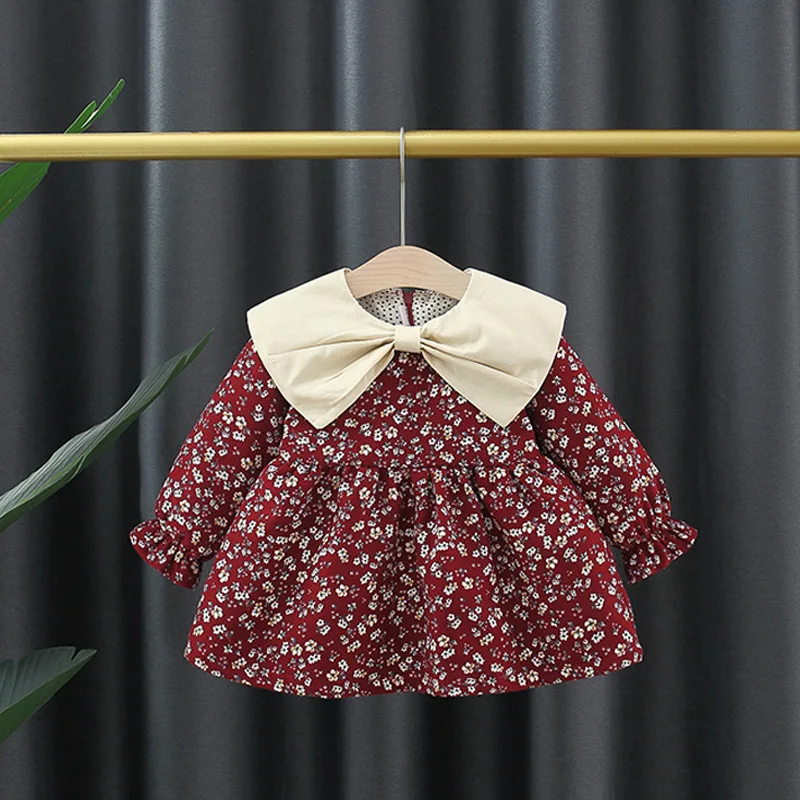 Newborn Spring Baby Girl Dress Girl's Long Sleeve Floral Featured Round Neck Dress Baby's First Birthday Outwear Dress SetMIMITZ
Newborn Spring Baby Girl Dress Girl's Long Sleeve Floral Featured Round Neck Dress Baby's First Birthday Outwear Dress SetMIMITZ