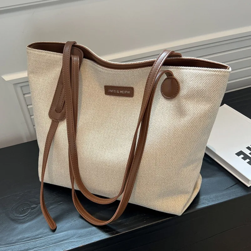 Canvas bag women's new cloth bag single shoulder bag large capacity Tote bag all students class hand bag
Canvas bag women's new cloth bag single shoulder bag large capacity Tote bag all students class hand bag