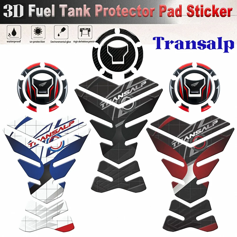 For Honda Transalp Tank Pad 3D Stickers Motorcycle Accessories Protector Tankpad Covers XL XLV XL750 750 650 600 2023 2024 2025
For Honda Transalp Tank Pad 3D Stickers Motorcycle Accessories Protector Tankpad Covers XL XLV XL750 750 650 600 2023 2024 2025