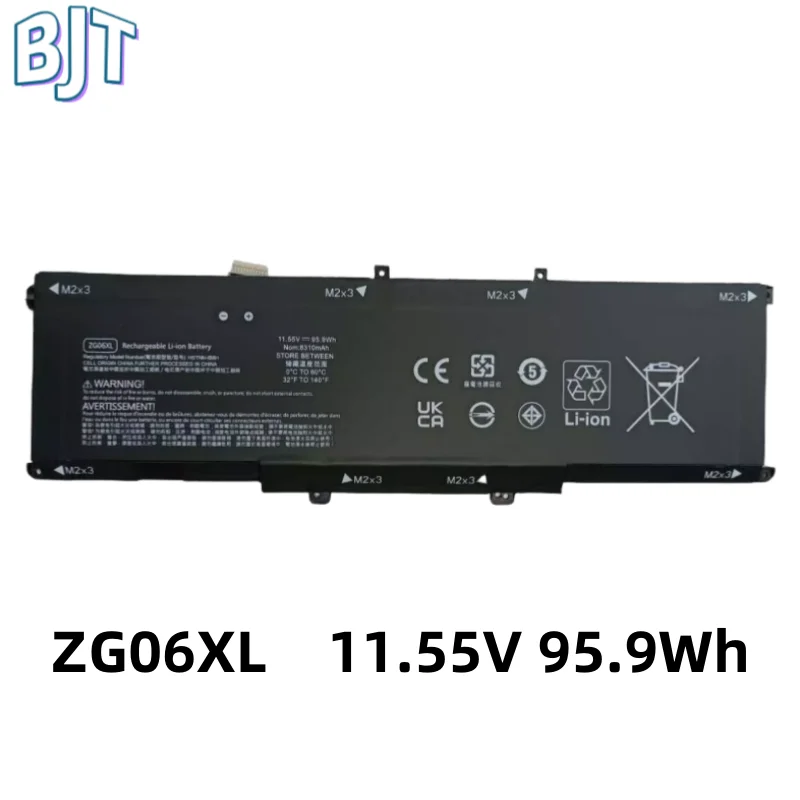 New 11.55V 95.9Wh ZG06XL Laptop Battery For HP ZBook Studio X360 G5 G52ZC59EA G52ZC61E G52ZC62EA EliteBook 1050 G1 HSTNN-1B8H
New 11.55V 95.9Wh ZG06XL Laptop Battery For HP ZBook Studio X360 G5 G52ZC59EA G52ZC61E G52ZC62EA EliteBook 1050 G1 HSTNN-1B8H