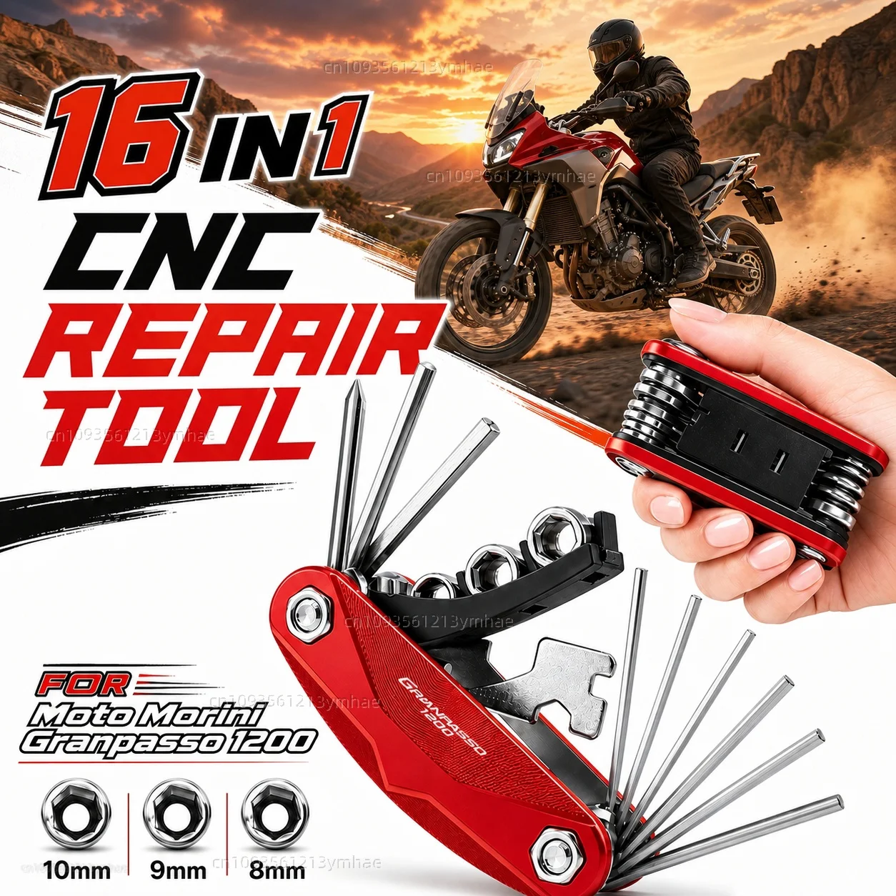 FOR Moto Morini Granpasso 1200 2008-2015 Motorcycle Tool Repair Kit Multifunctional Screwdriver Wrench Hex Key Set Portable
FOR Moto Morini Granpasso 1200 2008-2015 Motorcycle Tool Repair Kit Multifunctional Screwdriver Wrench Hex Key Set Portable