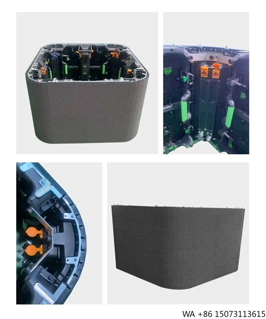 2025 New 500x500mm Curved LED Panel 90 Degree Rental Screen Seamless Splicing Video Wall
2025 New 500x500mm Curved LED Panel 90 Degree Rental Screen Seamless Splicing Video Wall