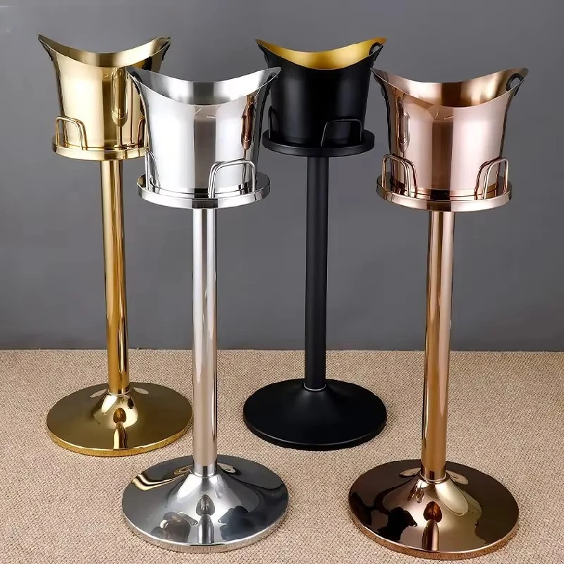 Large V-shaped gold stainless steel ice bucket 10l outdoor camping party ice bucket with elevated wine
Large V-shaped gold stainless steel ice bucket 10l outdoor camping party ice bucket with elevated wine