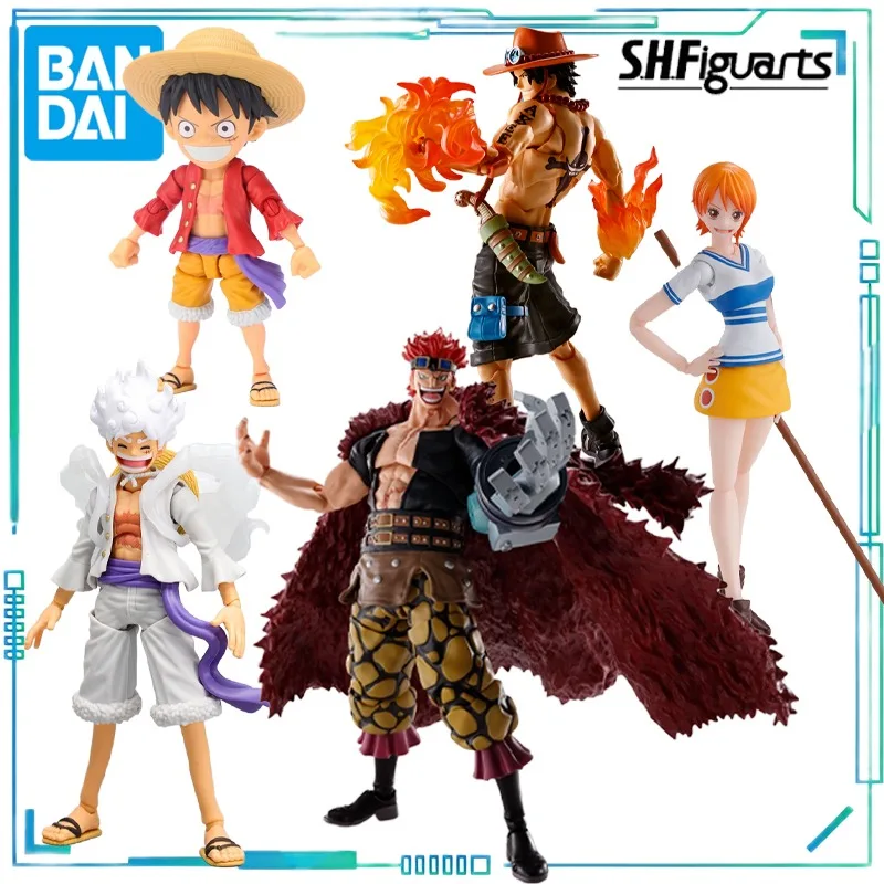 BANDAI Genuine S. H. Figuarts Series One Piece Series Potkas D. Ace,MONKEY D LUFFY,Eustace Kidd,Nami Movable Model Collectibles
BANDAI Genuine S. H. Figuarts Series One Piece Series Potkas D. Ace,MONKEY D LUFFY,Eustace Kidd,Nami Movable Model Collectibles