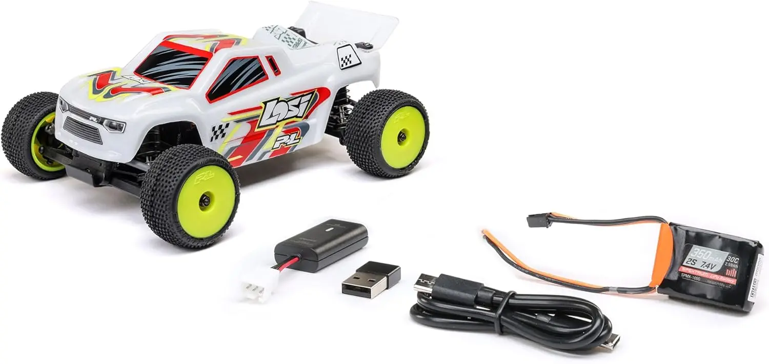 Losi Micro-T 1/28 2 Wheel Drive White RTR LOS-1392T1
Losi Micro-T 1/28 2 Wheel Drive White RTR LOS-1392T1