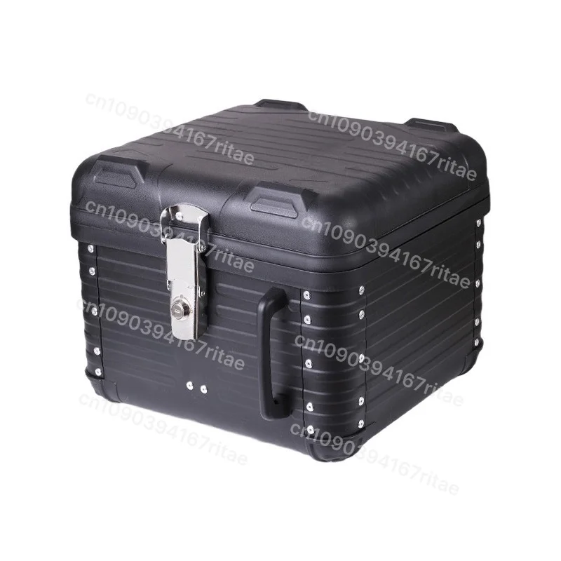 45L Round Corner Motorcycle Trunk Aluminum Alloy Trunk Scooter Electric Vehicle Universal Trunk Toolbox Waterproof Tail Box
45L Round Corner Motorcycle Trunk Aluminum Alloy Trunk Scooter Electric Vehicle Universal Trunk Toolbox Waterproof Tail Box