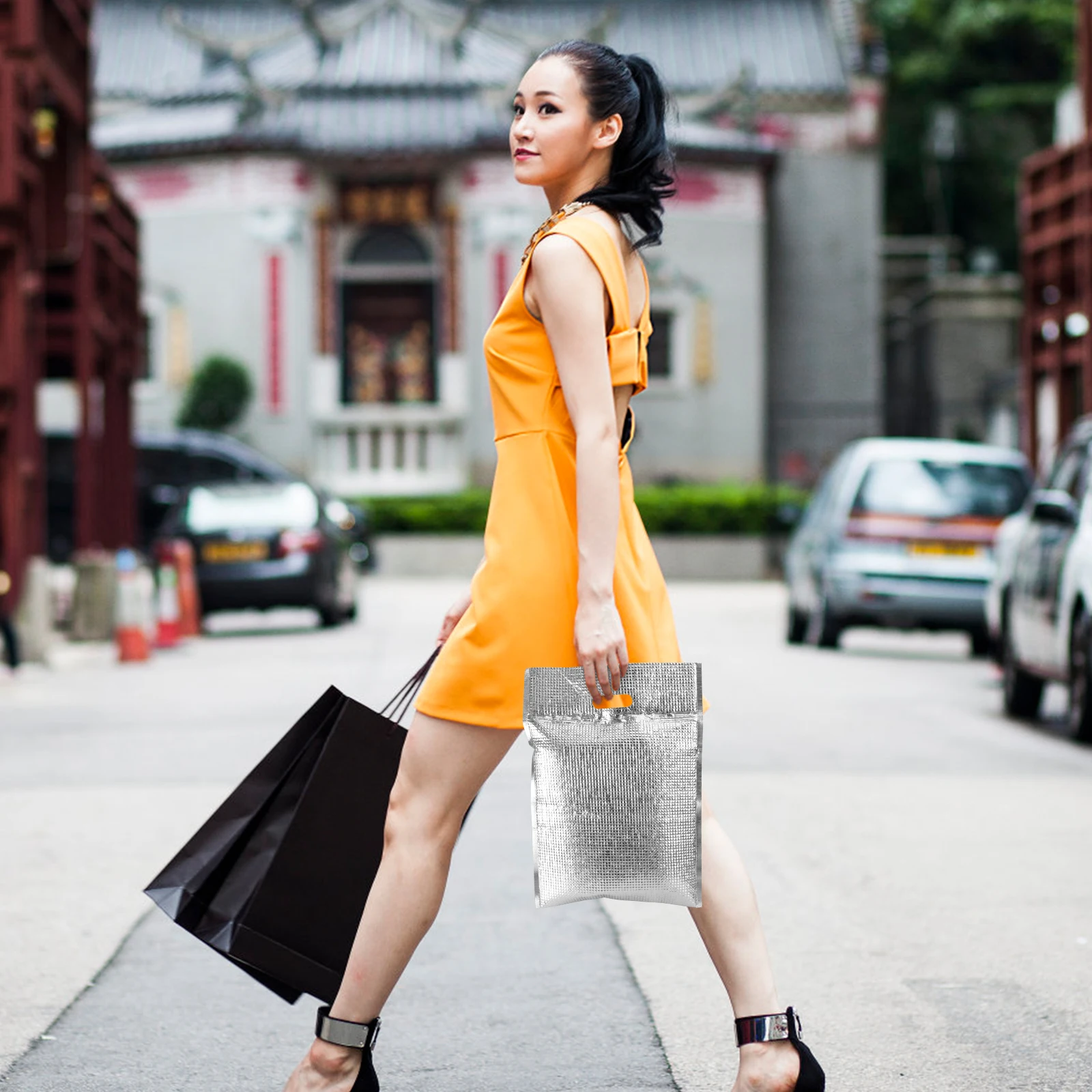 5Pcs Food Storage Bag Insulation Thermal Pouch Aluminum Foil Material Lightweight Strong Seals in Warmth Keeps Food Fresh
5Pcs Food Storage Bag Insulation Thermal Pouch Aluminum Foil Material Lightweight Strong Seals in Warmth Keeps Food Fresh