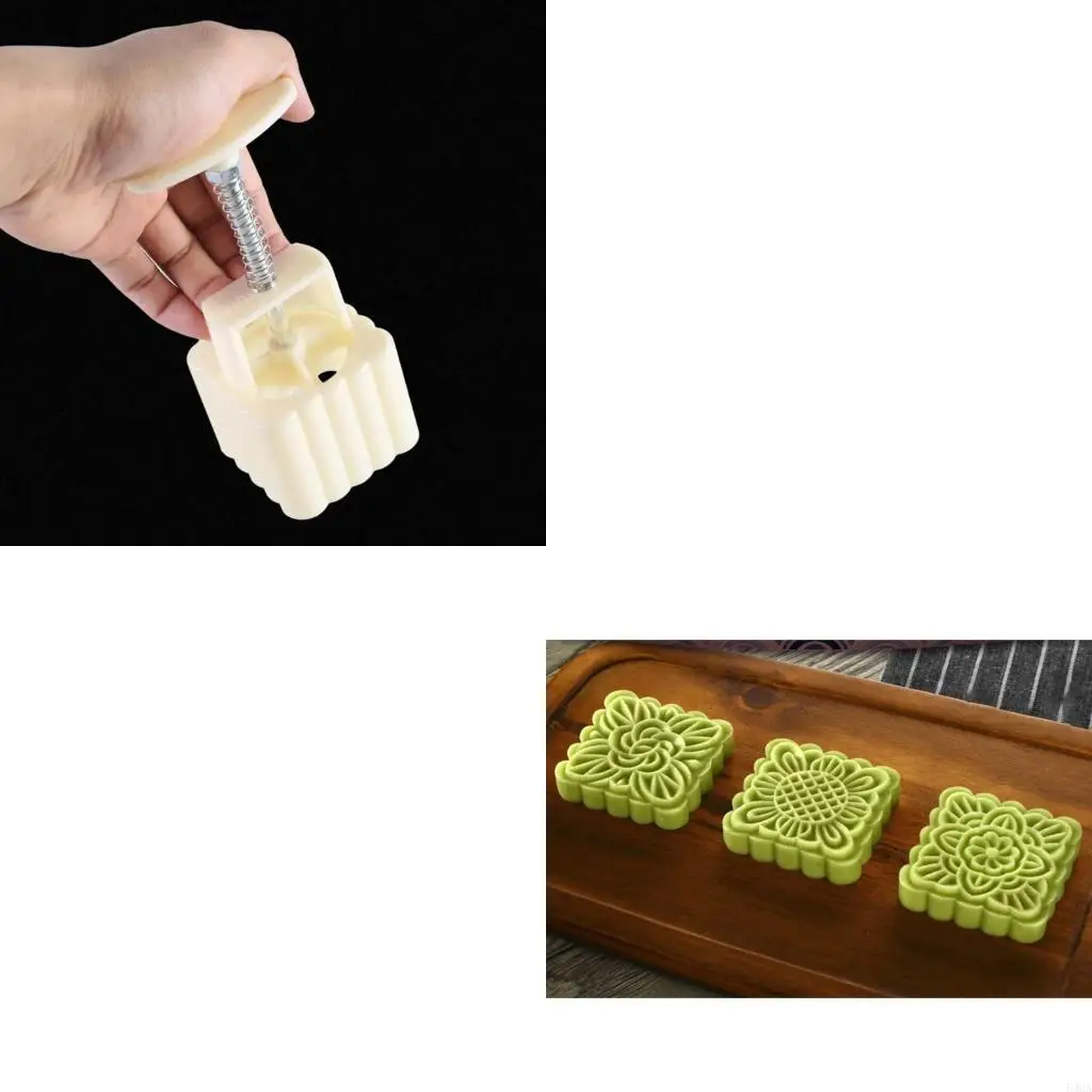 100g Mooncake Barrel Mold with 8pcs Square Flower Stamps Hand Press Moon Cake Pastry Mould DIY Bakeware
100g Mooncake Barrel Mold with 8pcs Square Flower Stamps Hand Press Moon Cake Pastry Mould DIY Bakeware