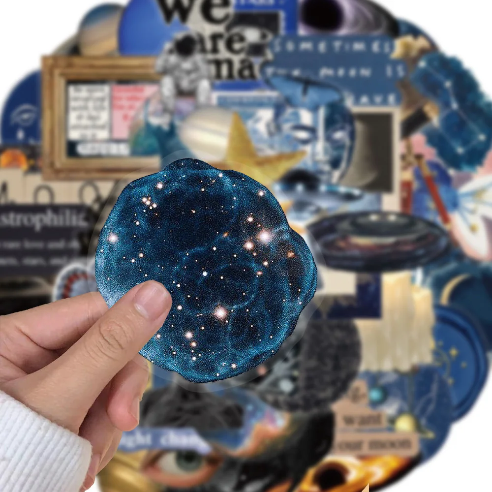 10/30/50pcs Transparent Mysterious Universe Galaxy Stickers Cartoon Astronomy Space Decals DIY Suitcase Stationery Cool Sticker
10/30/50pcs Transparent Mysterious Universe Galaxy Stickers Cartoon Astronomy Space Decals DIY Suitcase Stationery Cool Sticker