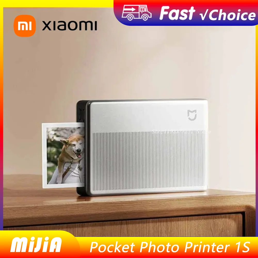 2025 Xiaomi Mijia Pocket Photo Printer 1S AR Photo Printing Multiple Colors Pocket Portable Lightweight Portable Shared Printing
2025 Xiaomi Mijia Pocket Photo Printer 1S AR Photo Printing Multiple Colors Pocket Portable Lightweight Portable Shared Printing