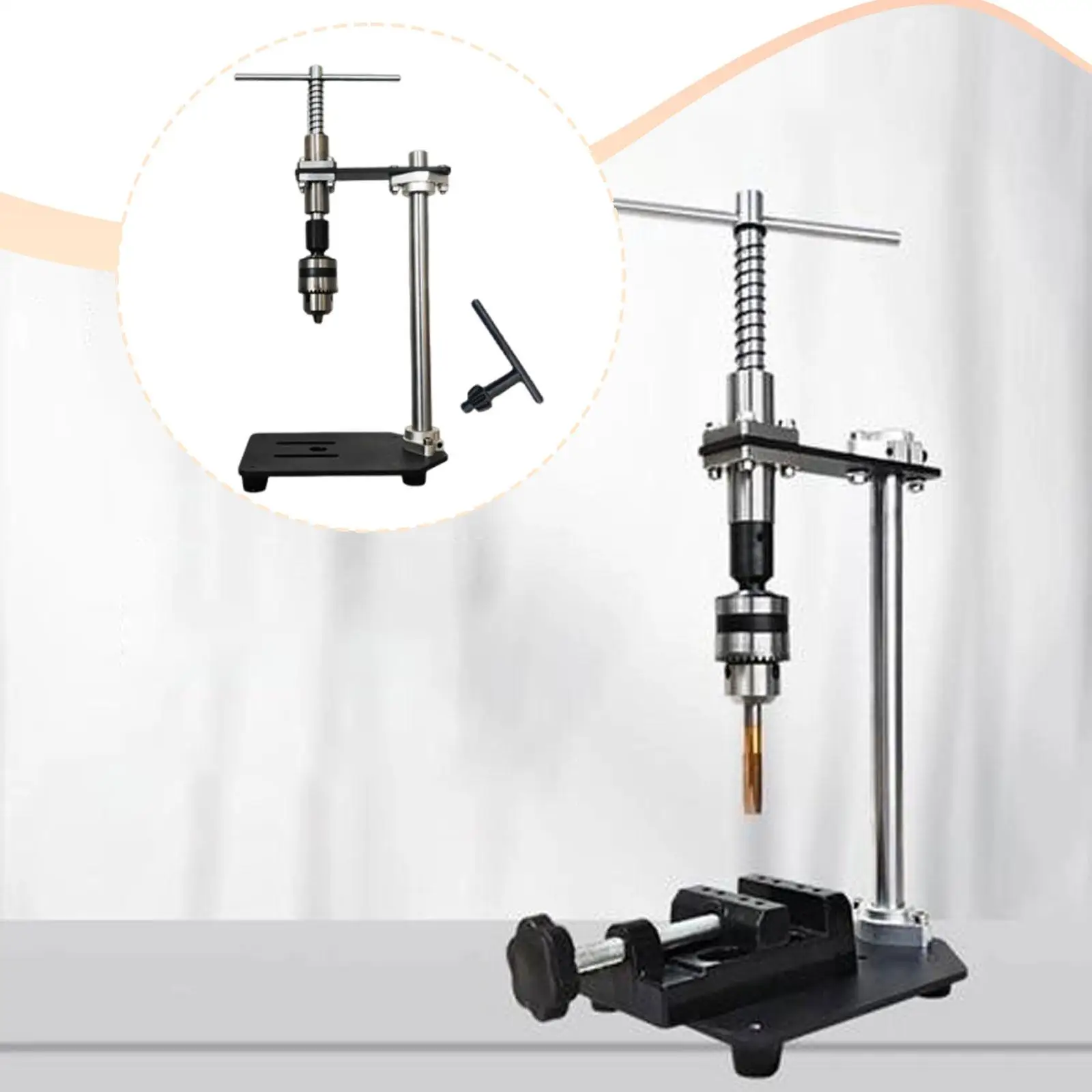 Manual Tappings Machine Vertical Hand Tapper High Performance Steel Tool for Threading Drilling Home Garage
Manual Tappings Machine Vertical Hand Tapper High Performance Steel Tool for Threading Drilling Home Garage