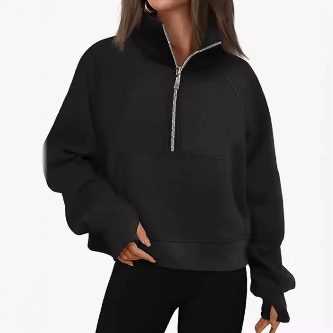 Women's Zipper Long Sweatirt Outerwear Loose Fit Hoodie Polyester Fiber Spring Season European Sle Single Piece
Women's Zipper Long Sweatirt Outerwear Loose Fit Hoodie Polyester Fiber Spring Season European Sle Single Piece