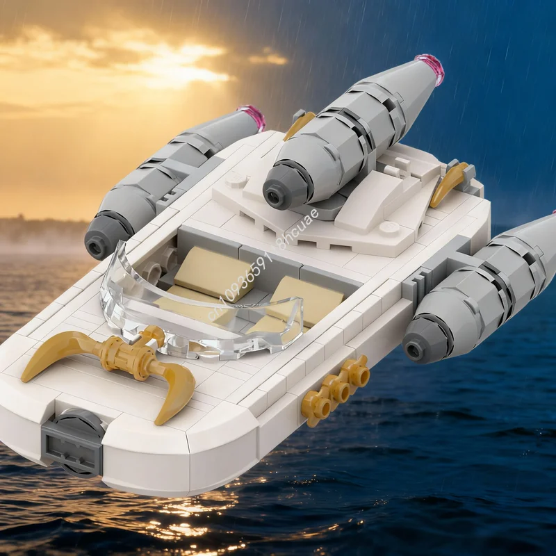 186pcs MOC Star Battle Xp Snubnose Model Building Blocks Assemble Toys Construction DIY Creative Christmas Gifts Idea Education
186pcs MOC Star Battle Xp Snubnose Model Building Blocks Assemble Toys Construction DIY Creative Christmas Gifts Idea Education