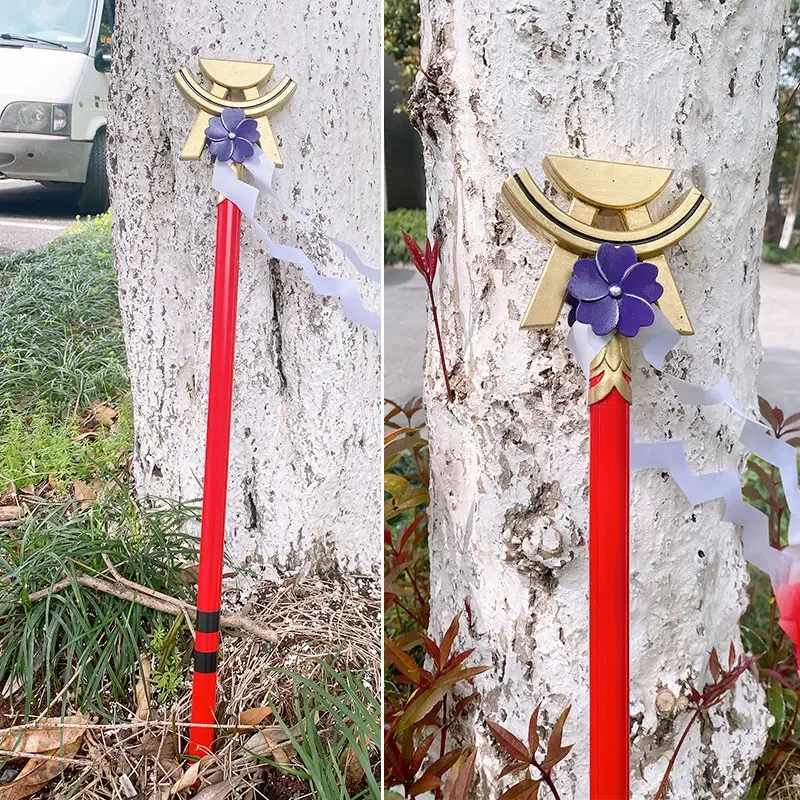 Yae Miko Genshin Impact Kagura’s Verity Yu Bi Staff Cosplay Props Halloween Christmas Party Props for Comic Show
Yae Miko Genshin Impact Kagura’s Verity Yu Bi Staff Cosplay Props Halloween Christmas Party Props for Comic Show