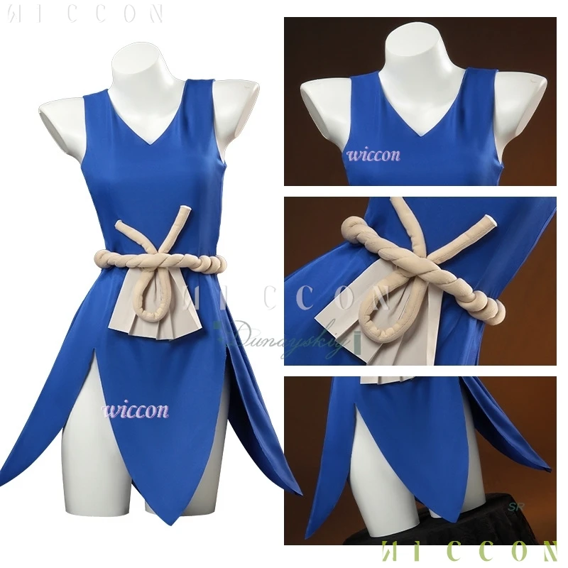 Костюмы на Хэллоуин Kohaku, примитивное мужское платье, костюмы для косплея, аниме, парик Dr. Stone, полный комплект, для взрослых женщин, disfraz 2095 
Костюмы на Хэллоуин Kohaku, примитивное мужское платье, костюмы для косплея, аниме, парик Dr. Stone, полный комплект, для взрослых женщин, disfraz 2095