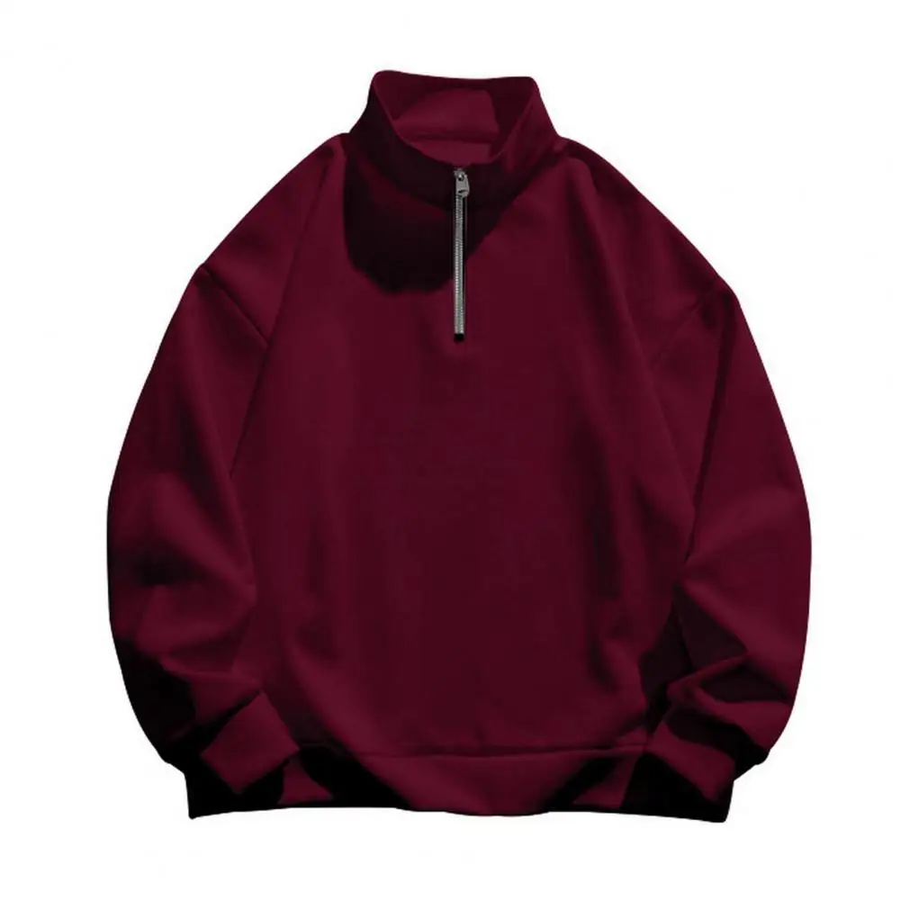 Casual Men Sweatshirt Men's Spring Fall Half Zipper Stand Collar Sweatshirt Breathable Sports Casual Top with Soft for Male
Casual Men Sweatshirt Men's Spring Fall Half Zipper Stand Collar Sweatshirt Breathable Sports Casual Top with Soft for Male