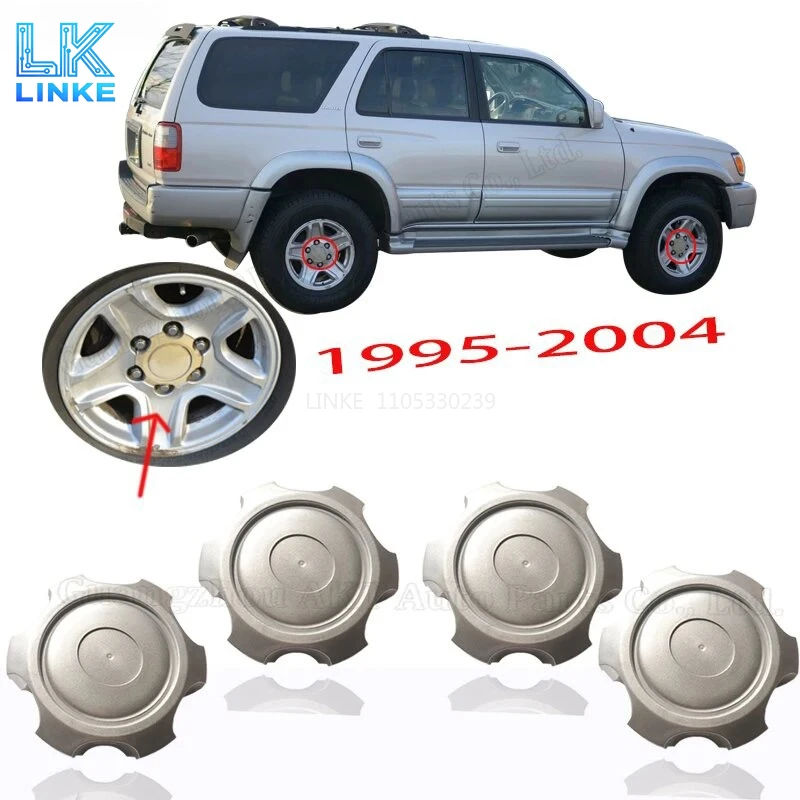 LINKE 4PCS/LOT Wheel center cap for Toyota Prado 2700 3400 VZJ95 1998-2002 hub cover 42603-35630 4260335630 4PCS/LOT Wheel cente
LINKE 4PCS/LOT Wheel center cap for Toyota Prado 2700 3400 VZJ95 1998-2002 hub cover 42603-35630 4260335630 4PCS/LOT Wheel cente