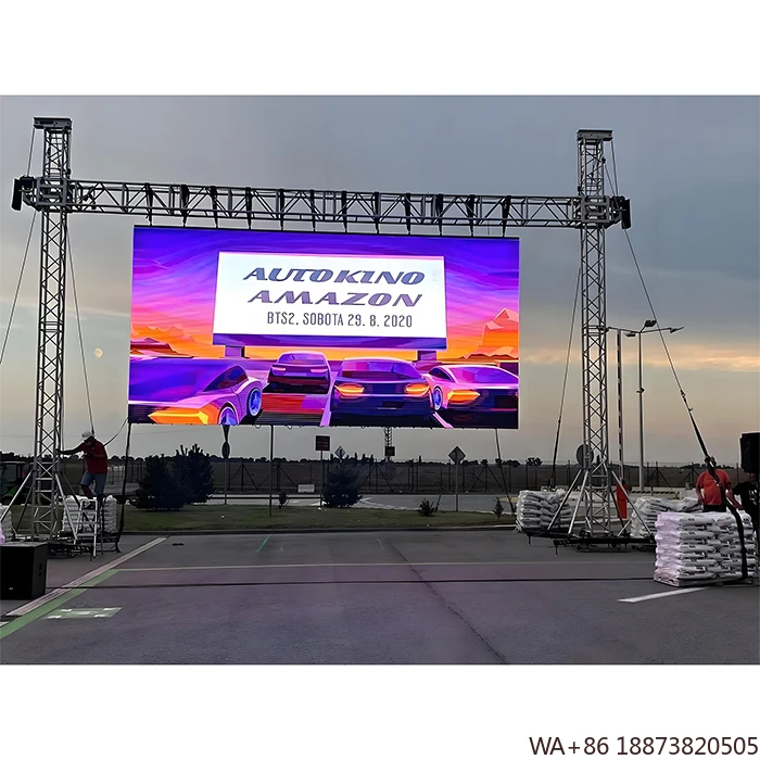 Светодиодное оптимальное сценическое освещение, уличный большой концертный дисплей, настенный 500*500 мм, аренда экрана P2.604 P2.976 для концертов
Светодиодное оптимальное сценическое освещение, уличный большой концертный дисплей, настенный 500*500 мм, аренда экрана P2.604 P2.976 для концертов