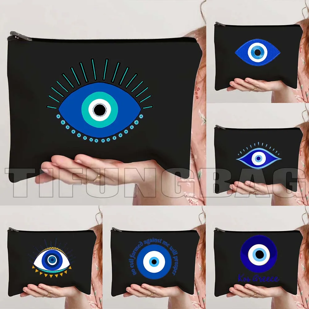 Nazar Good Luck CRETE GREECE Mati Blue Evil Eye Charm Amulet Love Heart Amulet Mandala Cosmetic Makeup Toilet Bags Case Pouch
Nazar Good Luck CRETE GREECE Mati Blue Evil Eye Charm Amulet Love Heart Amulet Mandala Cosmetic Makeup Toilet Bags Case Pouch
