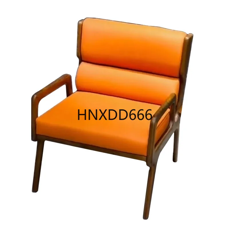 New Chinese-style North American black walnut sofa chair leather negotiation leisure chair
New Chinese-style North American black walnut sofa chair leather negotiation leisure chair