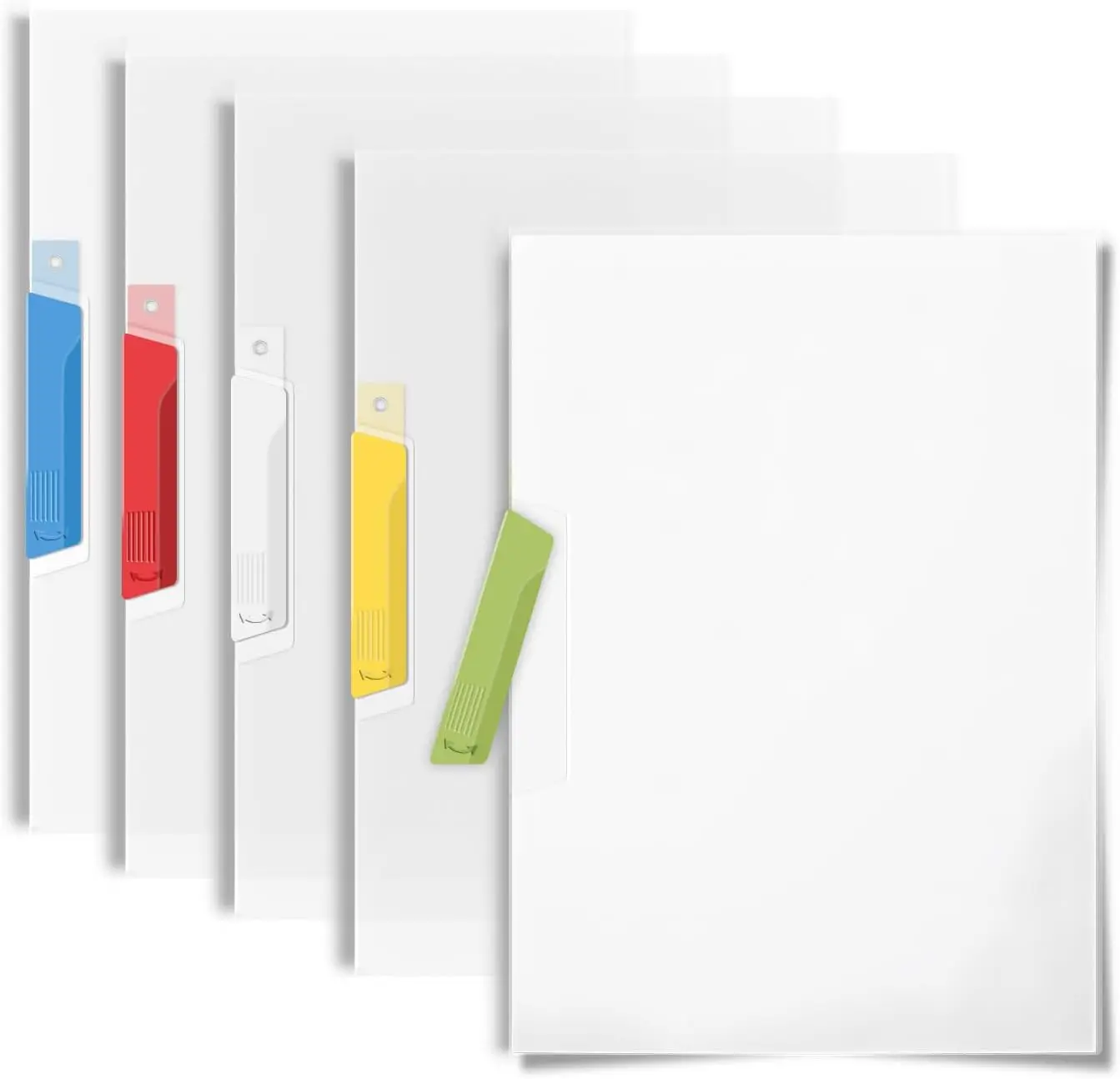 A4 Rotating Lever Folder Transparent Plastic Document File Multicolor Slide Clip Student Office School Supplies
A4 Rotating Lever Folder Transparent Plastic Document File Multicolor Slide Clip Student Office School Supplies