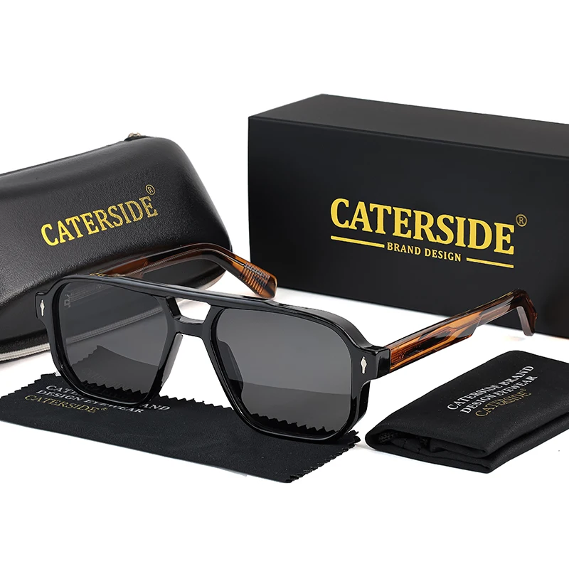 CATERSIDE Retro Punk Square Sunglasses Men Flat Top Double Bridges High Quality Sun Glasses Women Travel Brand Party Eyeglasses
CATERSIDE Retro Punk Square Sunglasses Men Flat Top Double Bridges High Quality Sun Glasses Women Travel Brand Party Eyeglasses