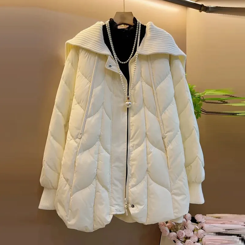 SuperAen 2026 Autumn New Korean Style Oversize Women's Casual Loose Jacket Knitting Patchwork Turn-down Collar Parkas
SuperAen 2026 Autumn New Korean Style Oversize Women's Casual Loose Jacket Knitting Patchwork Turn-down Collar Parkas
