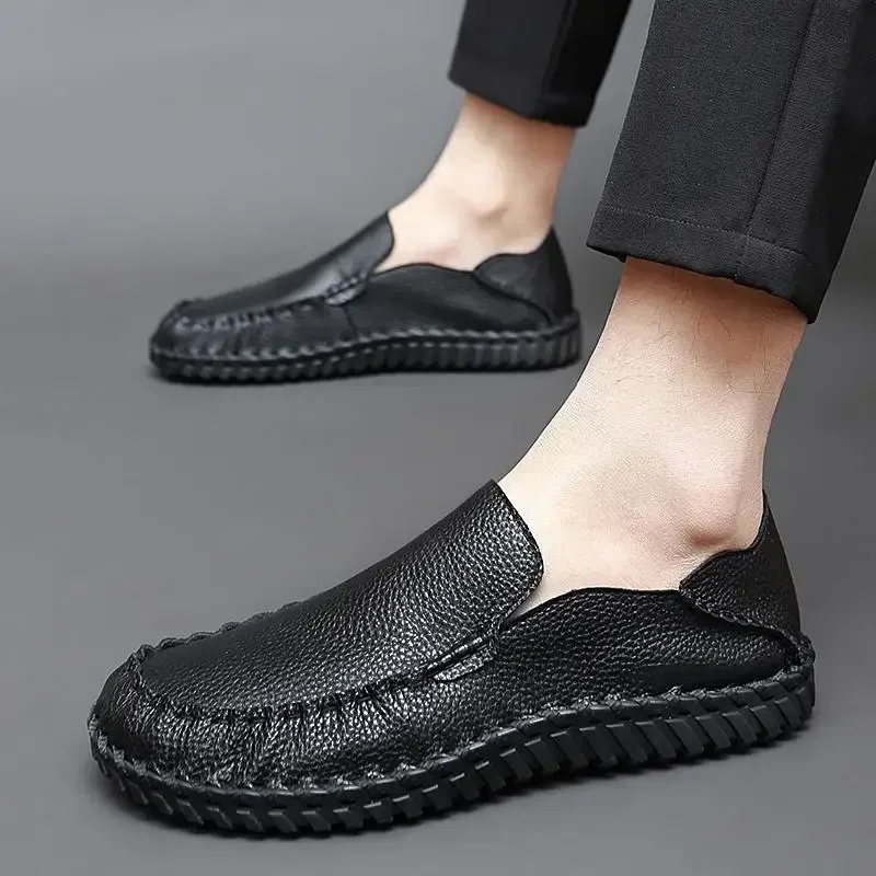 Men's Shoes Men's Shoes 2024 New Soft Bottom Leather Shoes Men's Korean-Style Leather Tendon Bottom Casual
Men's Shoes Men's Shoes 2024 New Soft Bottom Leather Shoes Men's Korean-Style Leather Tendon Bottom Casual