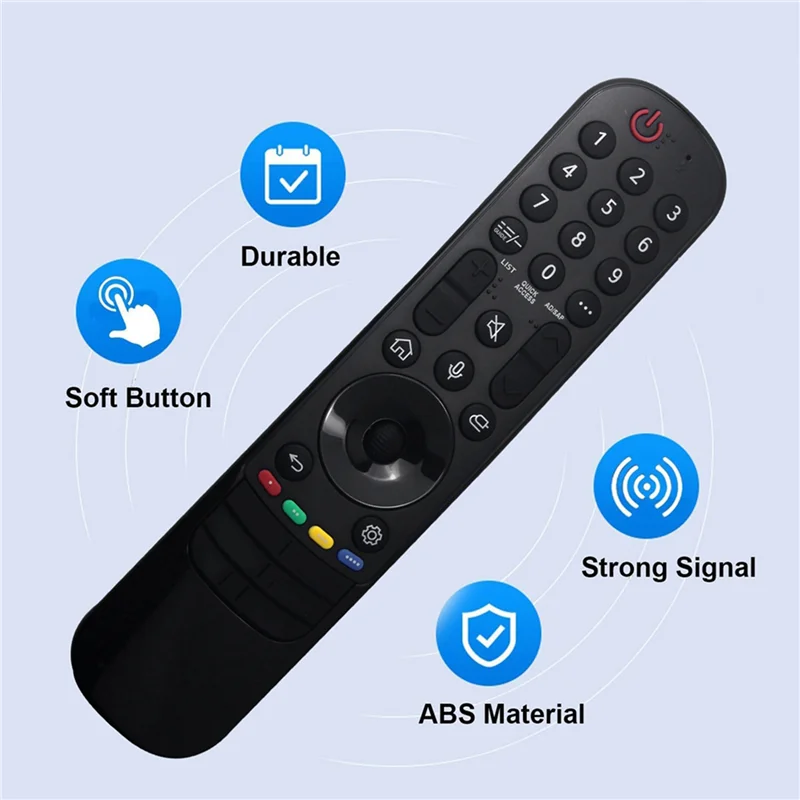 SQPP-5X Replace MR23GA AKB76043107 Voice Remote For Smart TV OLED QNED B3 C3 G3 Series Nanocell UHD 4K 8K UR8000 Series
SQPP-5X Replace MR23GA AKB76043107 Voice Remote For Smart TV OLED QNED B3 C3 G3 Series Nanocell UHD 4K 8K UR8000 Series