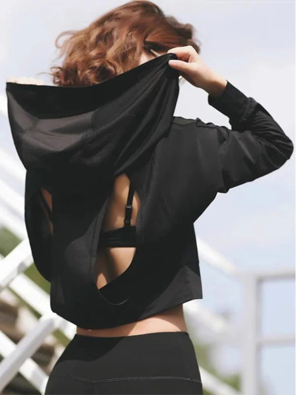 Bla Hollow out Ba Hoodie Women's Spring Autumn Qui Dry Running Sport Cover up ort Top Comfortable High Waist Straight...
Bla Hollow out Ba Hoodie Women's Spring Autumn Qui Dry Running Sport Cover up ort Top Comfortable High Waist Straight...