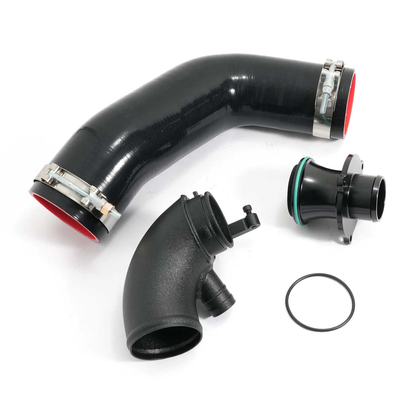 Turbo Inlet Elbow&Muffler+Silicone Hose for VW Golf MK7 GTI A3 S3 1.8 / 2.0T EA888
Turbo Inlet Elbow&Muffler+Silicone Hose for VW Golf MK7 GTI A3 S3 1.8 / 2.0T EA888