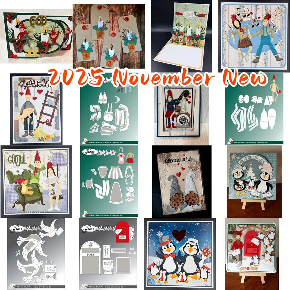 Stairs and pigs for 2025 November new Dies Scrapbook Diary Decoration Stencil Embossing Template DIY Greeting Card Handmade
Stairs and pigs for 2025 November new Dies Scrapbook Diary Decoration Stencil Embossing Template DIY Greeting Card Handmade