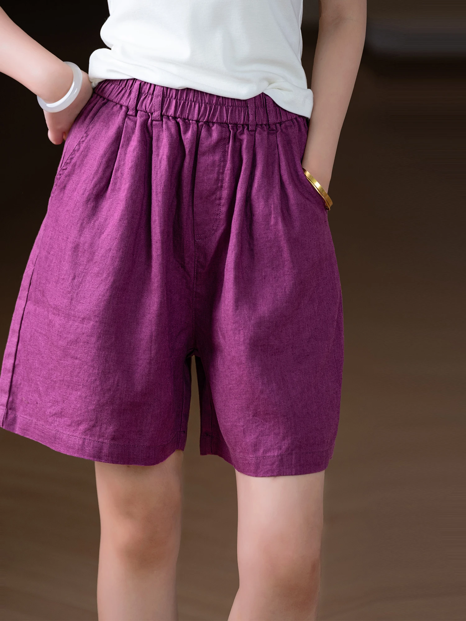 Льняные женские утягивающие брюки с кондиционером, простые прямые брюки с эластичной резинкой на талии, повседневные летние моиные брюки от Little Ear
Льняные женские утягивающие брюки с кондиционером, простые прямые брюки с эластичной резинкой на талии, повседневные летние моиные брюки от Little Ear