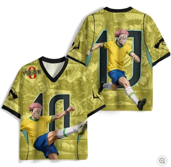 Japanese Trendy Cool Adult and Children's Spell Battle Back Two Sides Stay Nuo Retro Anime 3D Printed Loose Short Sleeve
Japanese Trendy Cool Adult and Children's Spell Battle Back Two Sides Stay Nuo Retro Anime 3D Printed Loose Short Sleeve