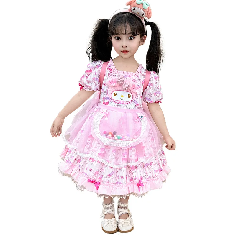 My Melody Princess Dress Anime Lively Summer Style Kawaii Exquisite Fashion Cartoon Comfortable Western Style Girls Gifts
My Melody Princess Dress Anime Lively Summer Style Kawaii Exquisite Fashion Cartoon Comfortable Western Style Girls Gifts