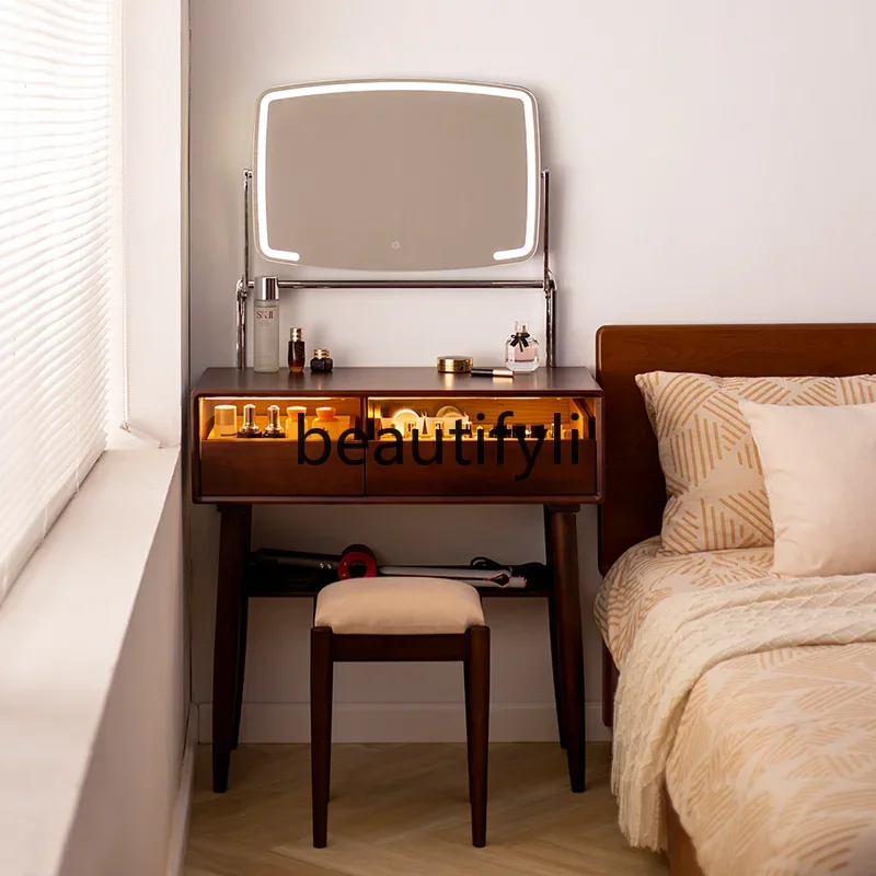 New Chinese dresser bedroom solid wood small makeup table new simple formaldehyde-free
New Chinese dresser bedroom solid wood small makeup table new simple formaldehyde-free