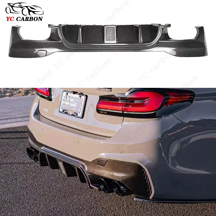 For BMW 5 Series M5 F90 G30 G38 540i 530i Carbon Fiber Rear Lip Diffuser Back Bumper Spoiler Separator Upgrade body kit
For BMW 5 Series M5 F90 G30 G38 540i 530i Carbon Fiber Rear Lip Diffuser Back Bumper Spoiler Separator Upgrade body kit