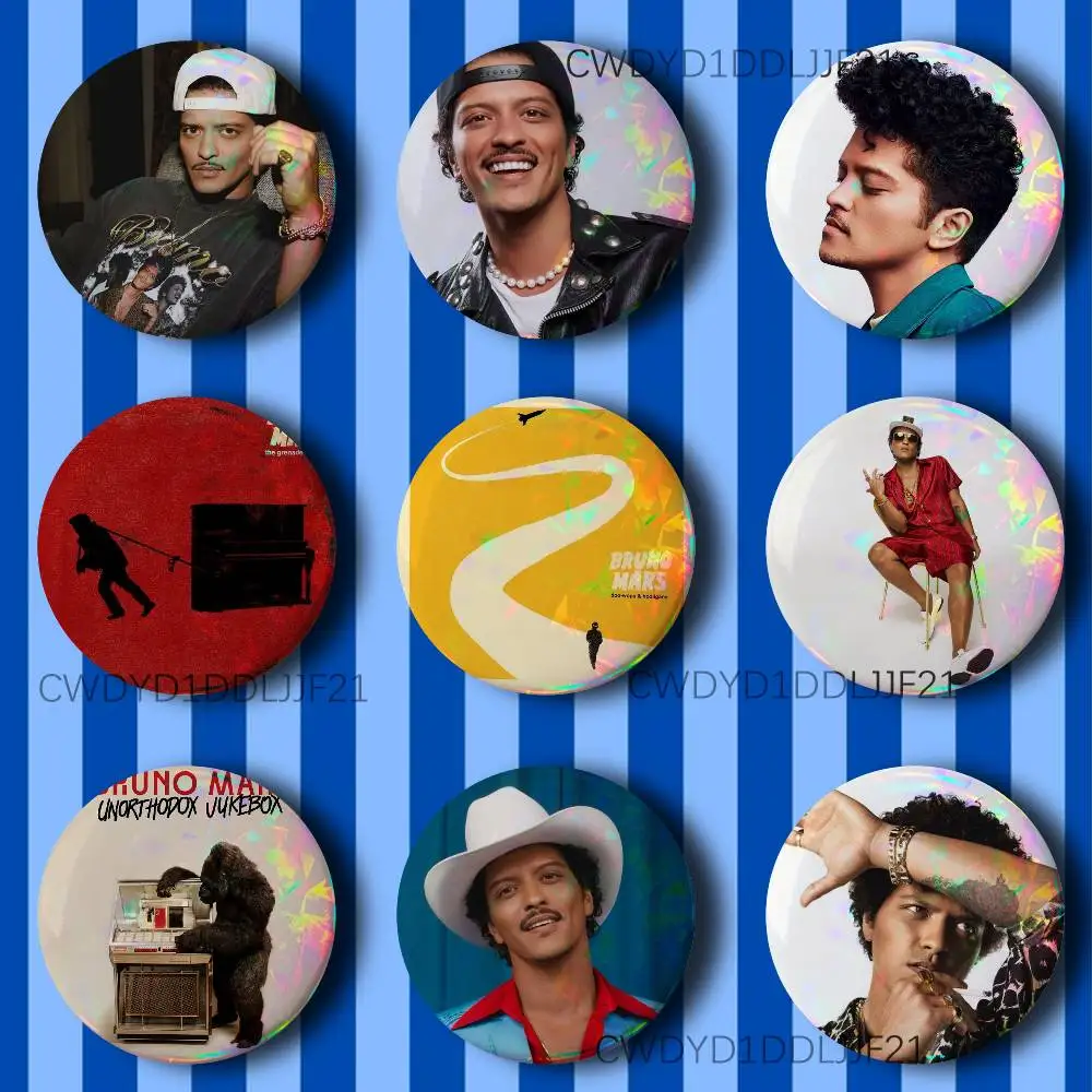 B-Bruno Mars 24K Magic Vintage Anime Brooch Creative Badge for Hat Bag Decoration Fans Collect Gifts
B-Bruno Mars 24K Magic Vintage Anime Brooch Creative Badge for Hat Bag Decoration Fans Collect Gifts