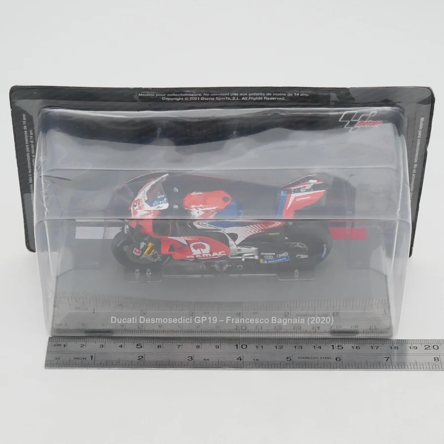 Diecast Ixo 1:18 Scale Moto GP 2020 Ducati Desmosedici GP19 Ducati Car Model Collectible Toy Gift Souvenir Display Ornament
Diecast Ixo 1:18 Scale Moto GP 2020 Ducati Desmosedici GP19 Ducati Car Model Collectible Toy Gift Souvenir Display Ornament