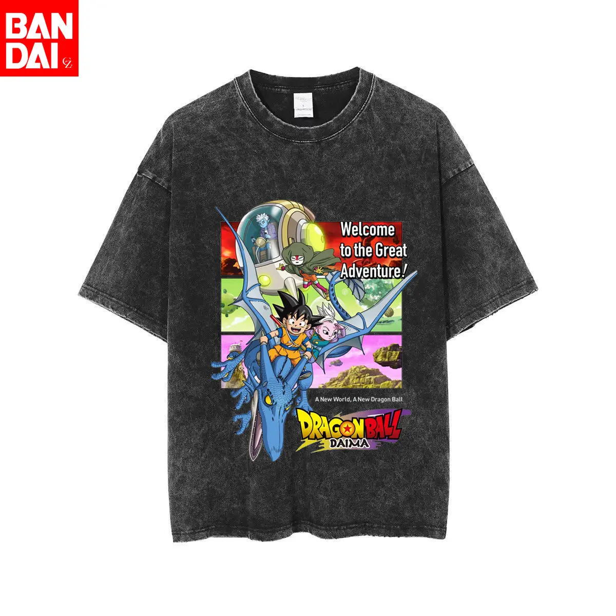 Футболка Dragon Ball Goku Super Saiyan в винтажном стиле с эффектом потертости, летняя, оверсайз, уличная одежда, с аниме-графикой, для мужчин и женщин, коллекция 2026 года
Футболка Dragon Ball Goku Super Saiyan в винтажном стиле с эффектом потертости, летняя, оверсайз, уличная одежда, с аниме-графикой, для мужчин и женщин, коллекция 2026 года