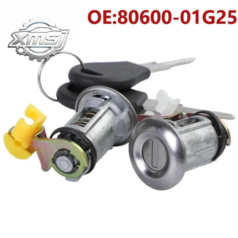 Coche 80600-01G25 8060001 Cerradura de puerta de coche G25 con 2 llaves para Nissan D21 Pickup Pathfinder 1987-1991
Coche 80600-01G25 8060001 Cerradura de puerta de coche G25 con 2 llaves para Nissan D21 Pickup Pathfinder 1987-1991