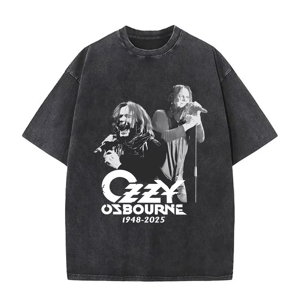 Black Sabbath Ozzy Osbourne Washed Vintage T-shirt Men's Retro Heavy Metal Rock Short Sleeve T Shirts Women Oversized Streetwear
Black Sabbath Ozzy Osbourne Washed Vintage T-shirt Men's Retro Heavy Metal Rock Short Sleeve T Shirts Women Oversized Streetwear