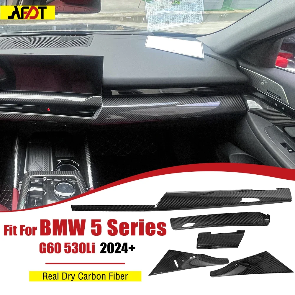 AFDT для BMW 5 серии G60 G68 2024 5 шт. настоящее углеродное волокно внутренняя приборная панель передняя дверная панель декоративные наклейки
AFDT для BMW 5 серии G60 G68 2024 5 шт. настоящее углеродное волокно внутренняя приборная панель передняя дверная панель декоративные наклейки
