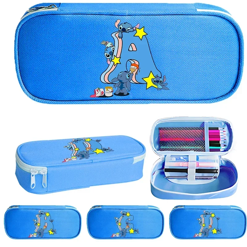 Stitch Pencil Case Boys Girls Cute Cartoon Anime Letters Watertight Large Capacity Canvas Boxes Student Stationery Box Kid Gift
Stitch Pencil Case Boys Girls Cute Cartoon Anime Letters Watertight Large Capacity Canvas Boxes Student Stationery Box Kid Gift