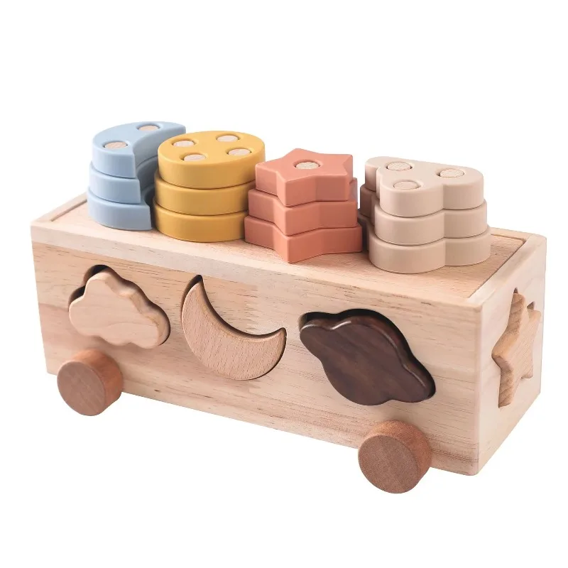 Shape-Matching and Toddler Educational Activity Box with Number Building Blocks
Shape-Matching and Toddler Educational Activity Box with Number Building Blocks