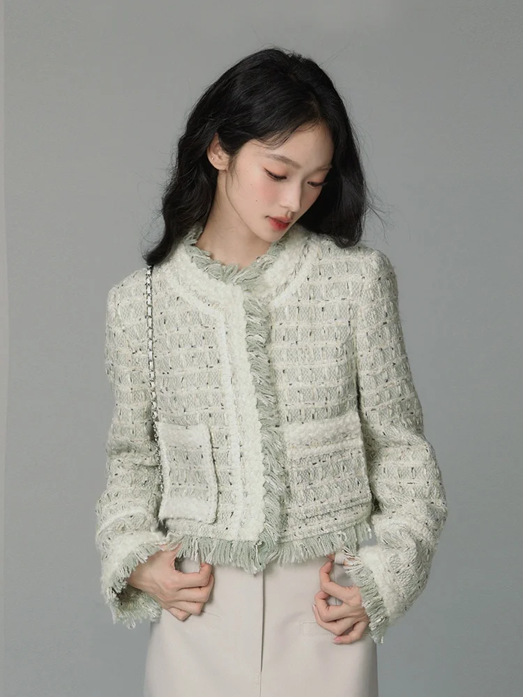 Круглый топ оригинального дизайна Ne een Small Fraance Sle Высококачественная верхняя одежда ort Весенне-осенний сезон Женская мода
Круглый топ оригинального дизайна Ne een Small Fraance Sle Высококачественная верхняя одежда ort Весенне-осенний сезон Женская мода