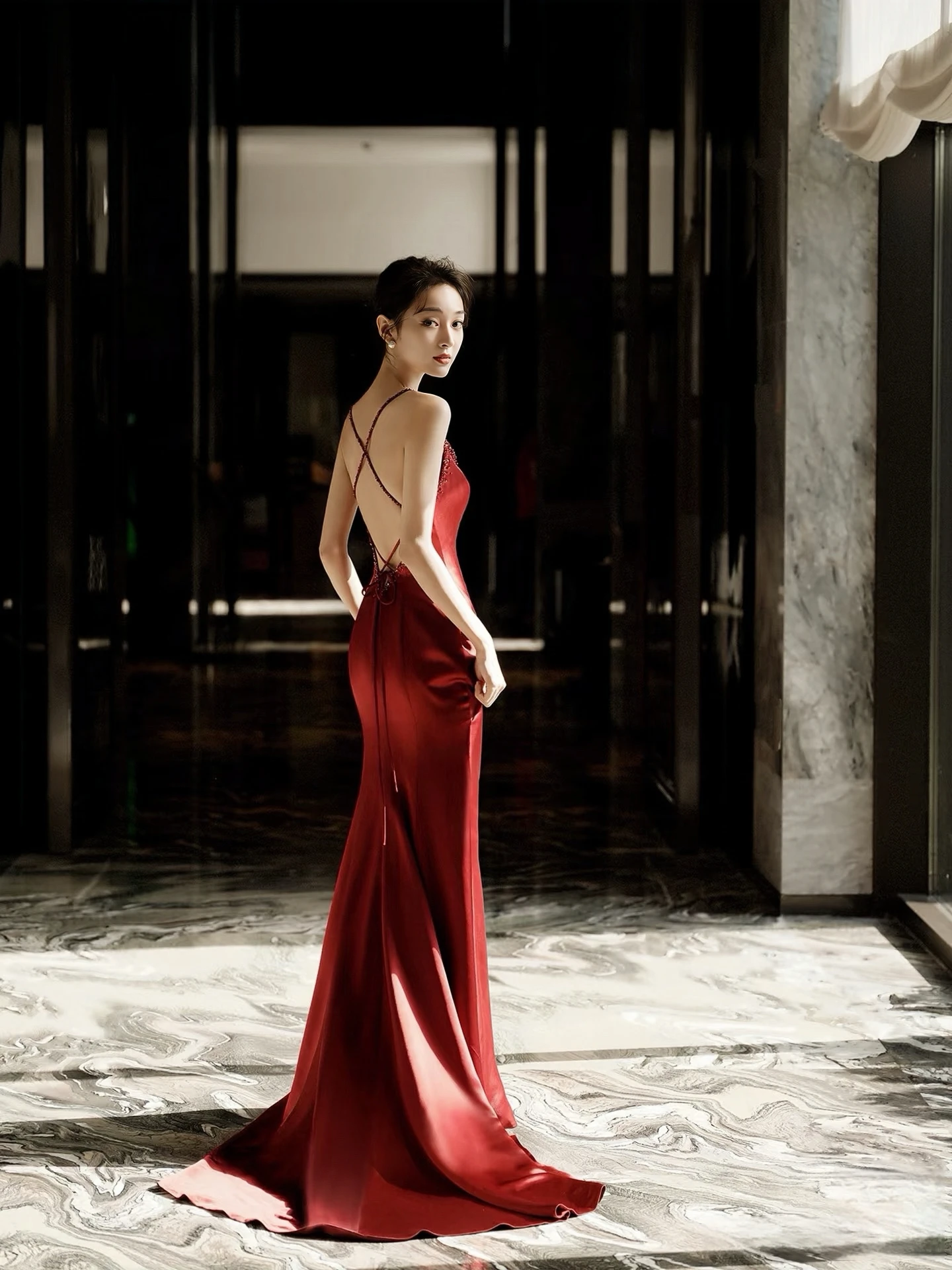 Red Cocktail Dress Mermaid Spaghetti Strap Red Carpet Anniverasry Meeting Wedding Cocktail Dress Long Maxi Party Evening Gowns
Red Cocktail Dress Mermaid Spaghetti Strap Red Carpet Anniverasry Meeting Wedding Cocktail Dress Long Maxi Party Evening Gowns