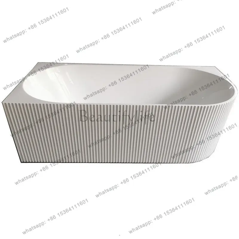 Corner Surf Massage Independent Insulation Simple Thin Edge Large Space Bathtub 1 3- 1 7 meters
Corner Surf Massage Independent Insulation Simple Thin Edge Large Space Bathtub 1 3- 1 7 meters