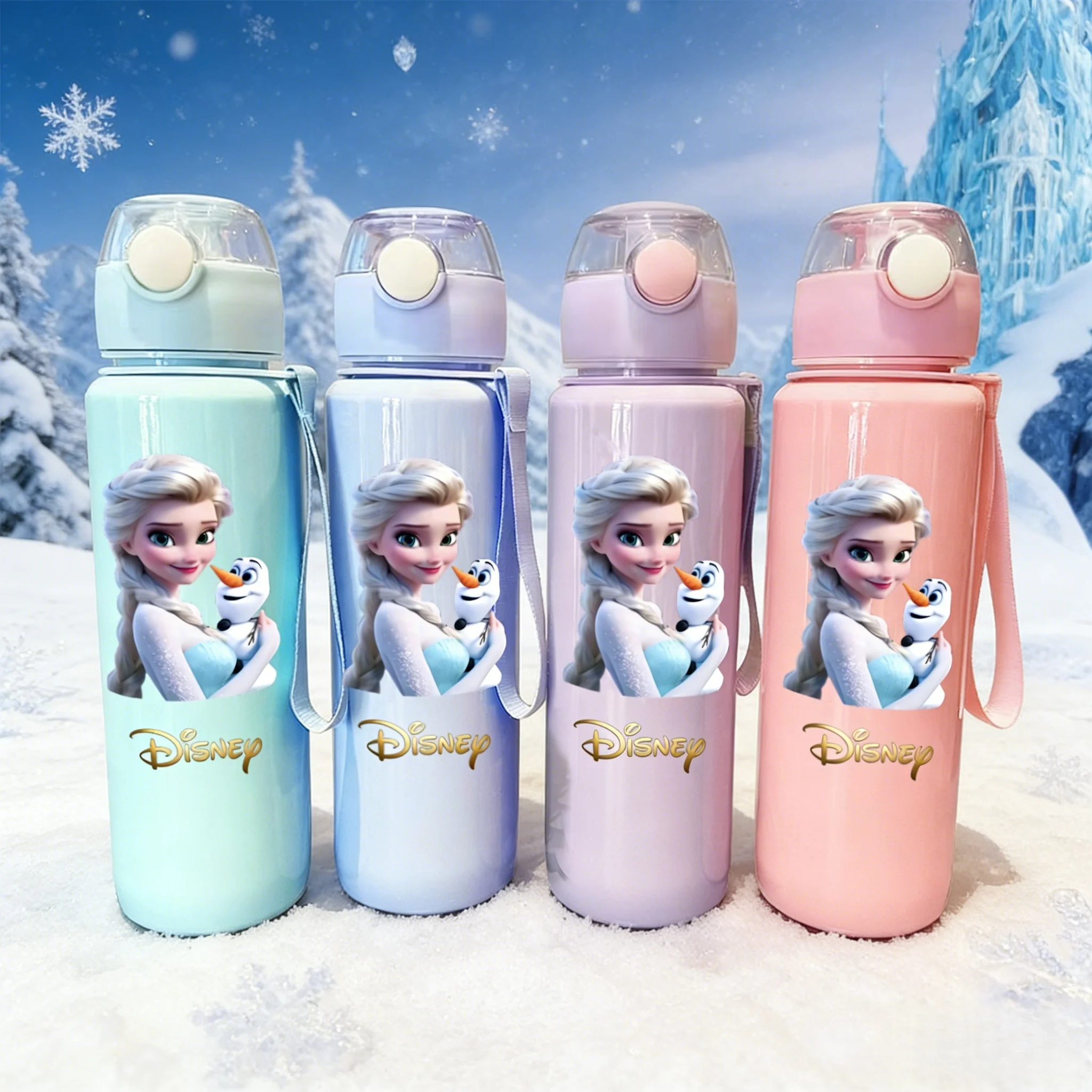 3D Printed Disney Princess Water Bottle Leak-Proof Portable Kids Girls Drink Cup Elsa Cartoon Pattern BPA-Free Fade-Resistan
3D Printed Disney Princess Water Bottle Leak-Proof Portable Kids Girls Drink Cup Elsa Cartoon Pattern BPA-Free Fade-Resistan